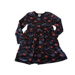 Hanna Anderson Solar System Girls Dress Size 5